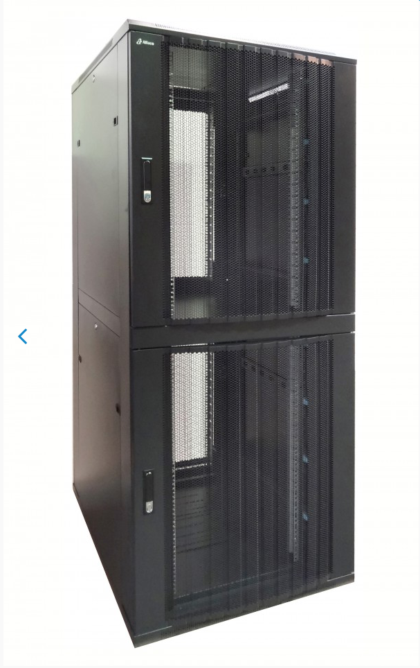 42U, 19&quot; Serverrack with perforated doors, with 2 Compartiments, (BxDxH): 800x1000x2000