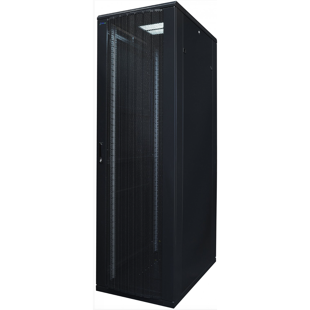 42U, 19&quot; Server rack with steel perforated doors (BxDxH) 600x1000x2000mm